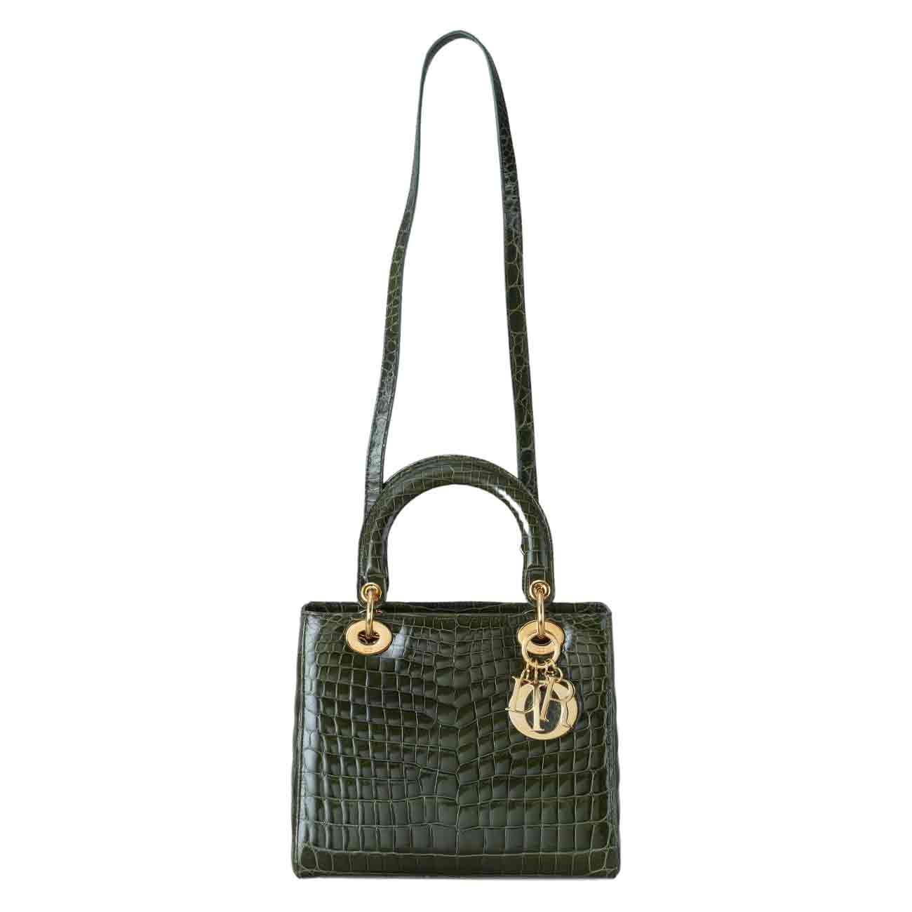 CHRISTIAN DIOR(USED)크리스찬디올 와니 레이디디올 미디움 백